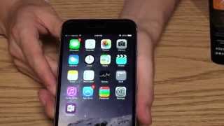 Joto Tempered Glass Screen Protector Guard for iPhone 6 Plus (installation l &amp; overview)