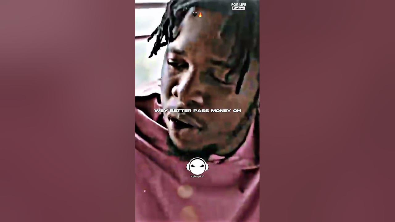 Runtown - For Life (lyrics)