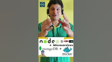 Javascript Microservices in Nodejs with MongoDB in Docker Container
