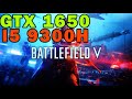 Battlefield 5 Gameplay 1080P | i5 9300h Gtx 1650 Laptop Benchmark | Acer Nitro 5