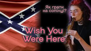 WISH YOU WERE HERE Як грати на сопілці? | Сопілка