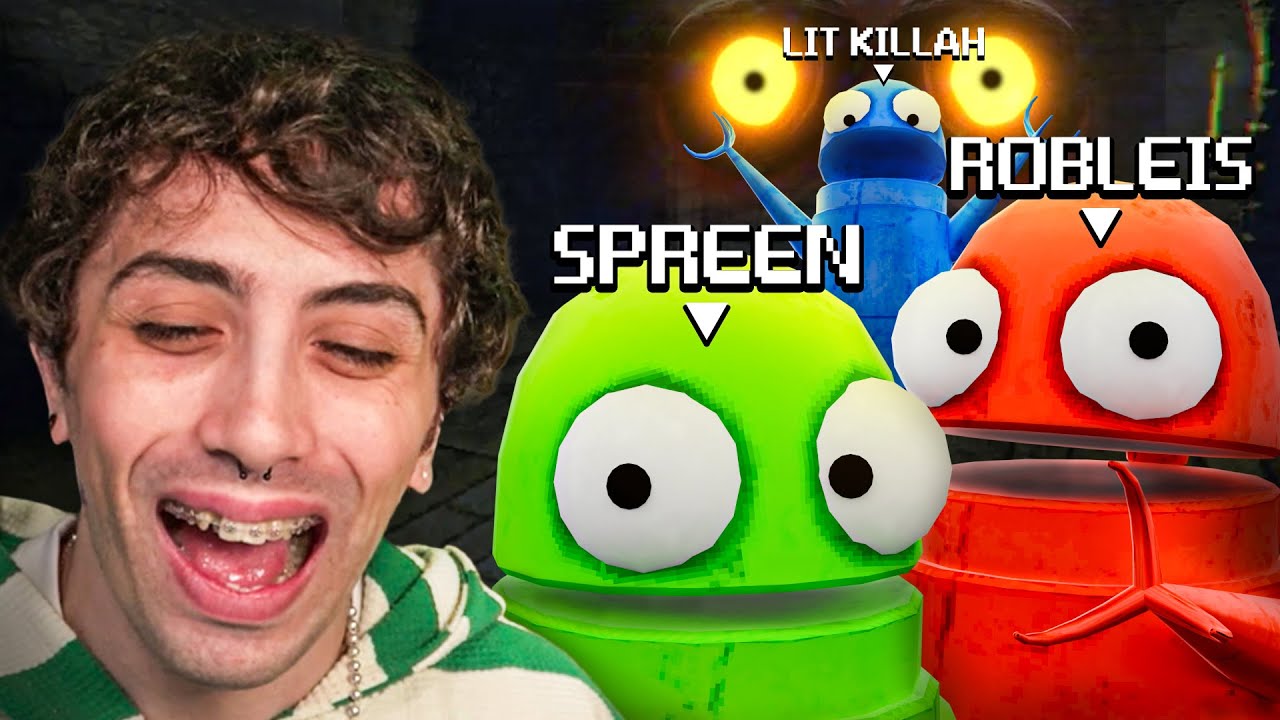 4 boludos jugando REPO 👍🏻