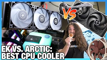 EK AIO 360 & 240 D-RGB Cooler Review vs. Arctic Liquid Freezer, Noctua, & More