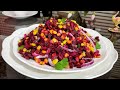 ВКУСНЫЙ салат из свеклы! Beet salad Recipe!
