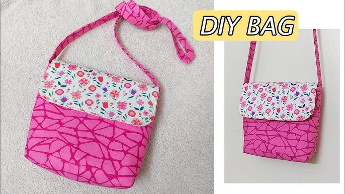 Free Kid-Sized Messenger Bag Sewing Pattern and Tutorial