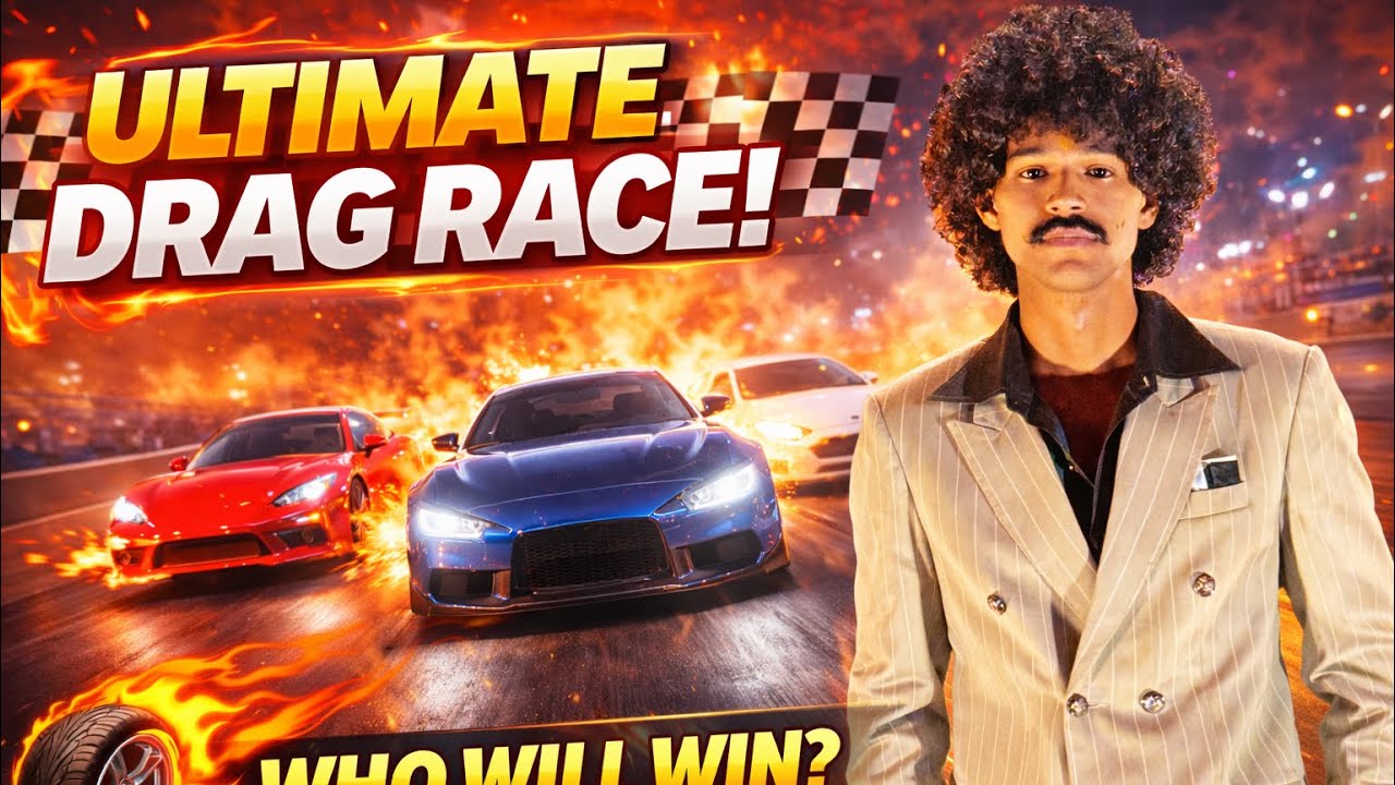 Drag race tumara bha jeet gya 🥷