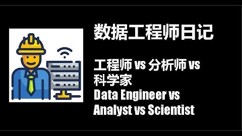 数据工程师Data Engineer 第3集： 数据职业金字塔， 数据工程师 vs 数据分析师 vs 数据科学家 [数据工程师系列]