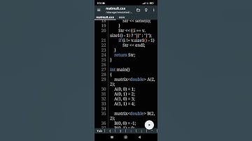 Matrix multiplication by basic: C++