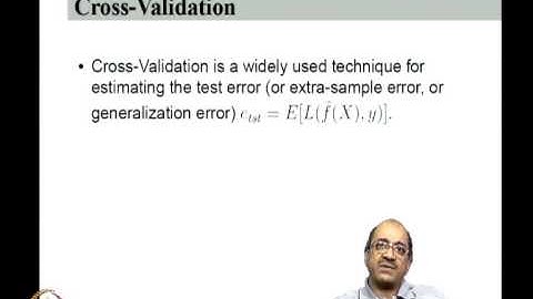 Mod-10 Lec-39 Assessing Learnt classifiers; Cross Validation;