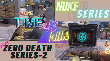 NUKE SERIES CUM ZERO DEATH SERIES ||02|| HARDPOINT RAID 42 KILLS 0 DEATH KN 44