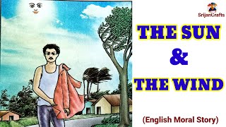 The Sun And The Wind | Moral stories in english | Bedtime stories | Aesop's Fables | Story for kids