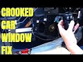 How to Fix an Off Track Window in Your Car