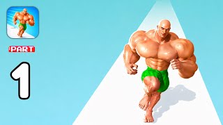 Muscle Rush: Destruction Run - Gameplay Walkthrough Part 1 (iOS, Android) screenshot 2