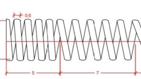 How to draw 2D spring AUTOCAD(TAGALOG)