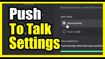 How to Turn On or OFF Push to Talk for mic on Discord PC app (Easy Tutorial)