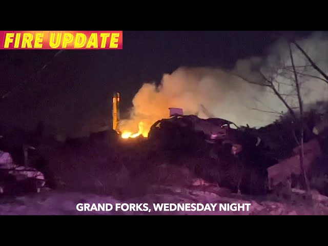 UPDATE: Wednesday Night Fire At Grand Forks Metal Recycling Facility, CAUSE DETERMINED Unintentional