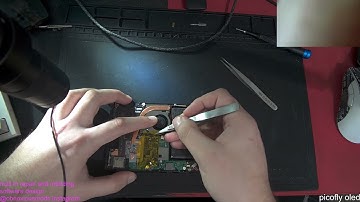[Nintendo Switch OLED] Picofly/Instinct yellow lights fix (weld&wire touchups) [LEVEL-1 GUIDE]