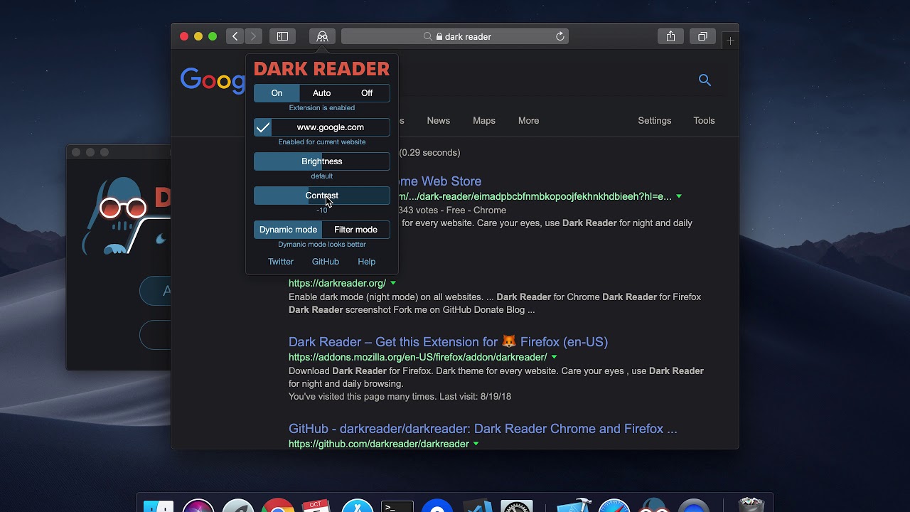 dark reader for safari ipad