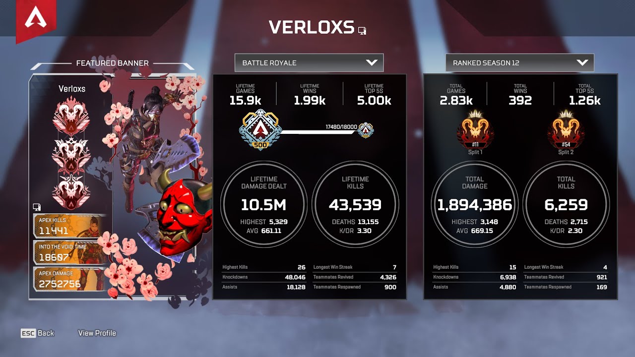 Apex Legends Season 12 Pred Rewards - YouTube