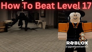 HOW TO ESCAPE Level 4: Sewers in Apeirophobia (ROBLOX) [OUTDATED] 