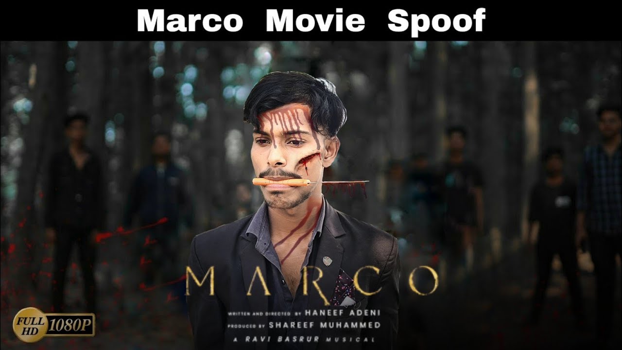 Marco Movie Spoof |Interval Fight Scene/ 😈 marco action teaser reaction