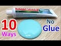How To Make Slime With Toothpaste