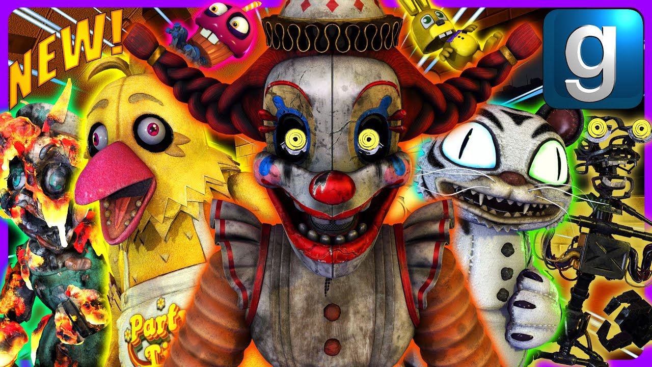 Gmod FNAF | Review | Brand New FNAF: Secret of the Mimic Ragdolls/Playermodels! [Part 1]