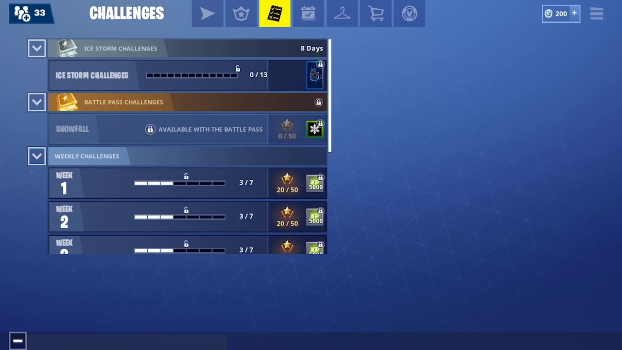 How To Complete The Fortnite Ice Storm Challenges #1-5 Ice Legion