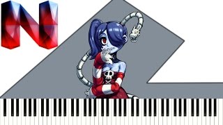 Video thumbnail of "Skullgirls - The Legend of the Skull Heart Piano Cover | Synthesia"