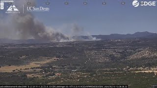 Campo brush fire prompts evacuations in east San Diego | NBC 7 San Diego