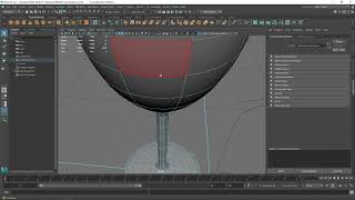 Maya: Spline Modeling a Glass 02