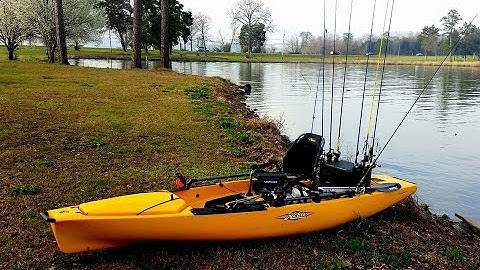 DIY Trolling Motor Build for Hobie PA 14 Kayak