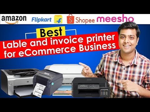 Best Shipping label, invoice, barcode and MRP printer for Ecommerce business| Beginner to
