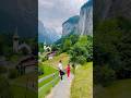 🏔️✨ Chasing Waterfalls in Switzerland 🇨🇭🌊 | Lauterbrunnen Magic