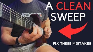 Two Huge Mistakes Holding Back Your Sweep Picking Technique🎸🔥