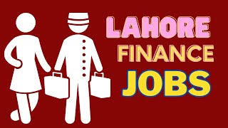 Lahore finance division jobs October 2023jobalert govtjobs alljobs2023 financejobs punjabjobs
