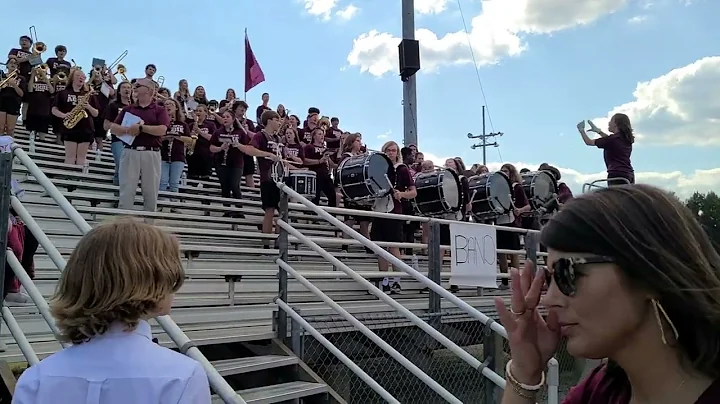 Kossuth High School Marching Band 2022 - Homecoming Pep Rally - Fight Song - 9/16/22