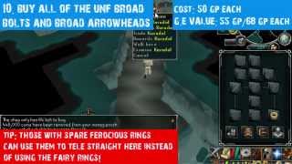 RS Money Making Guide: 870k in 15 Mins [Runescape P2P] [Daily Runs 2012]