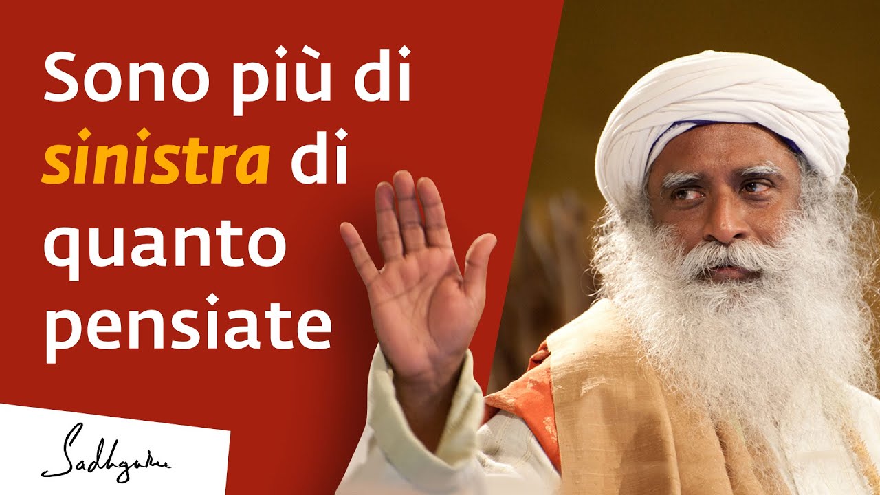 Qual L orientamento Politico Di Sadhguru YouTube