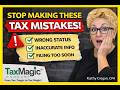 Stop Making These IRS Tax Mistakes!