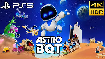 Astro Bot PS5 Part 1 - A New Adventure Begins! Full Game Gameplay Walkthrough [4K HDR 60FPS]