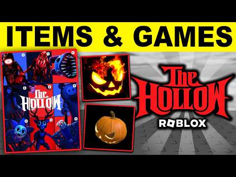 ALL ITEMS & GAMES!? (Hollow Roblox Event)
