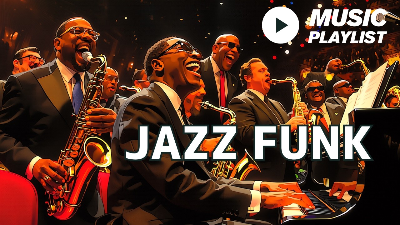 Smooth Jazz Funk Grooves | Saxophone, Piano,Brass,Guitar | Instrumental Session 🎷210