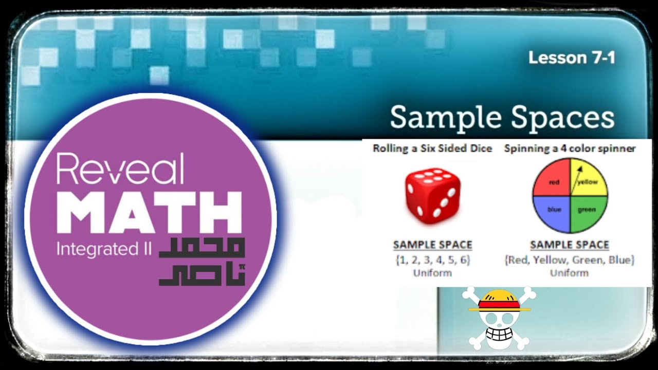 Reveal math integrated 2 - L 7-1 Sample Spaces