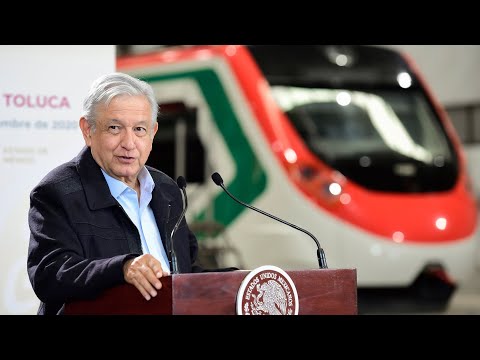 Supervisión del Tren Interurbano México-Toluca, desde Zinacantepec, Estado de México