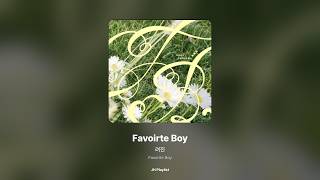 [가사/Lyrics] 려진 - Favoirte Boy (Favorite Boy)