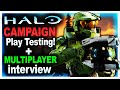 Halo Infinite campaign GAMEPLAY TESTING + multiplayer MASSIVE SCALE + NEW IMAGES Halo Infinite News