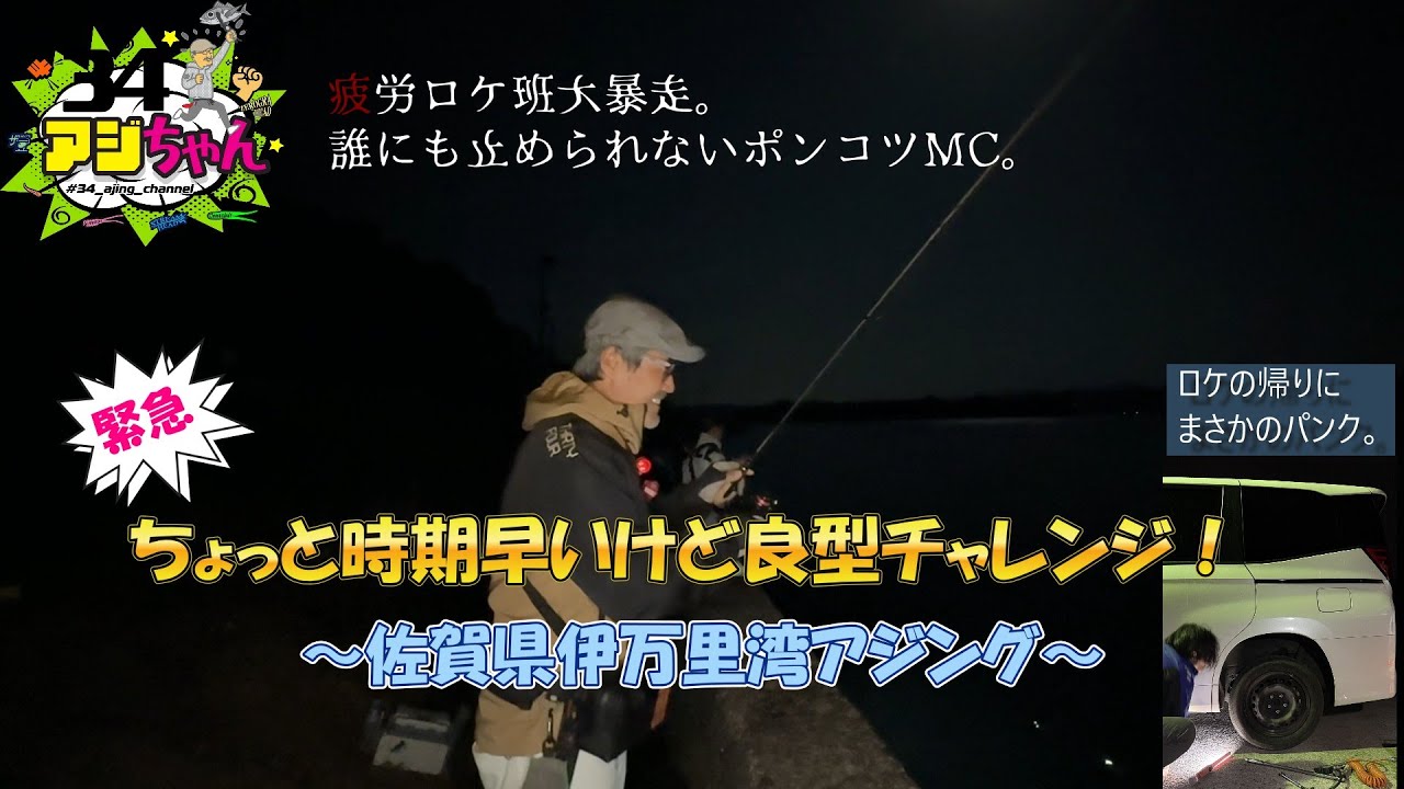 良型チャレンジ！？佐賀県伊万里湾アジング！