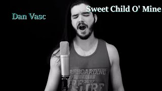 Bassi Reacts to "Sweet Child O' Mine" - GUNS N' ROSES cover by Dan Vasc