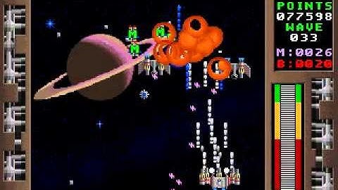 Galactix - Full Playthrough (PC - DOS)